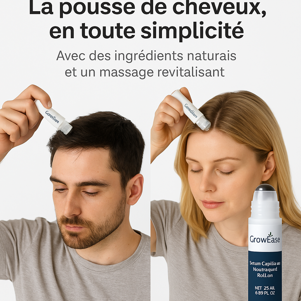 Sérum Croissance Cheveux Romarin - Stoppez la chute, stimulez la pousse!
